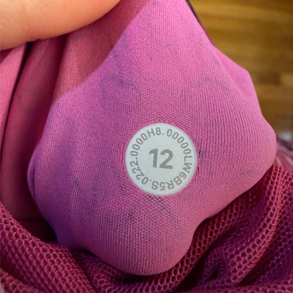 Lululemon Base Pace High-Rise Crop 23" Cheetah Camo Magenta Purple Multi - Picture 2 of 2